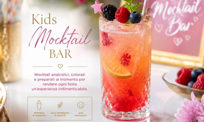 Kids Mocktail Bar - Erika Maugeri